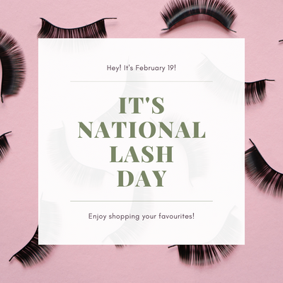 NATIONAL LASH DAY 2021