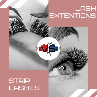The Difference Between Strip lashes and Lash Extensions