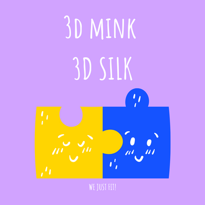 3D Silk Vs. 3D Mink Vs. Non-3D: What's the Difference?